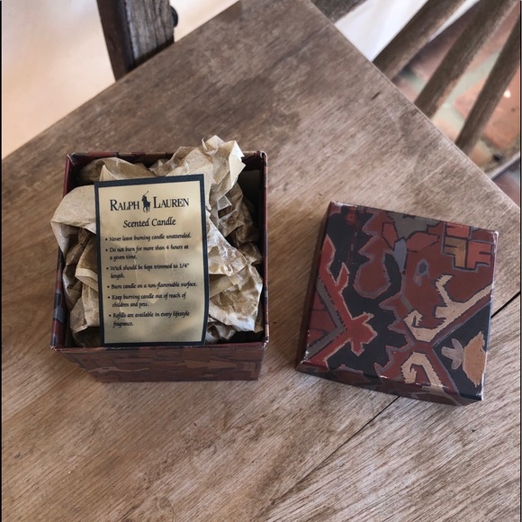 RALPH LAUREN🌵🐂Vtg 80’s Southwest Candle NEW RARE - Picture 6 of 15